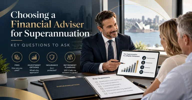 financial adviser for superannuation